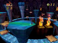 une photo d'Ã©cran de Pandemonium sur Sony Playstation